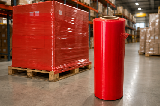 Bobina Film Stretch Rojo 5 kg