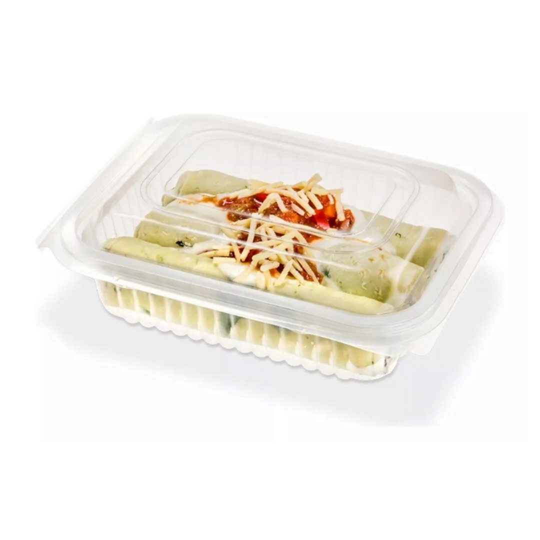 Bandejas Ecológicas con Tapa – Pack x 50