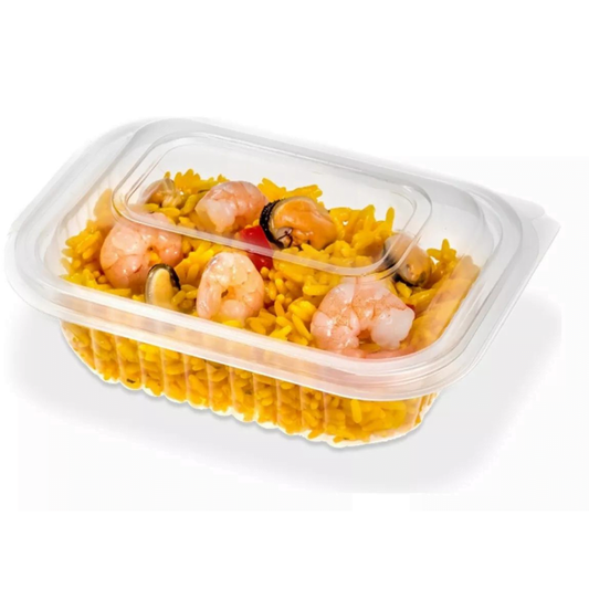 Bandejas Ecológicas con Tapa – Pack x 50